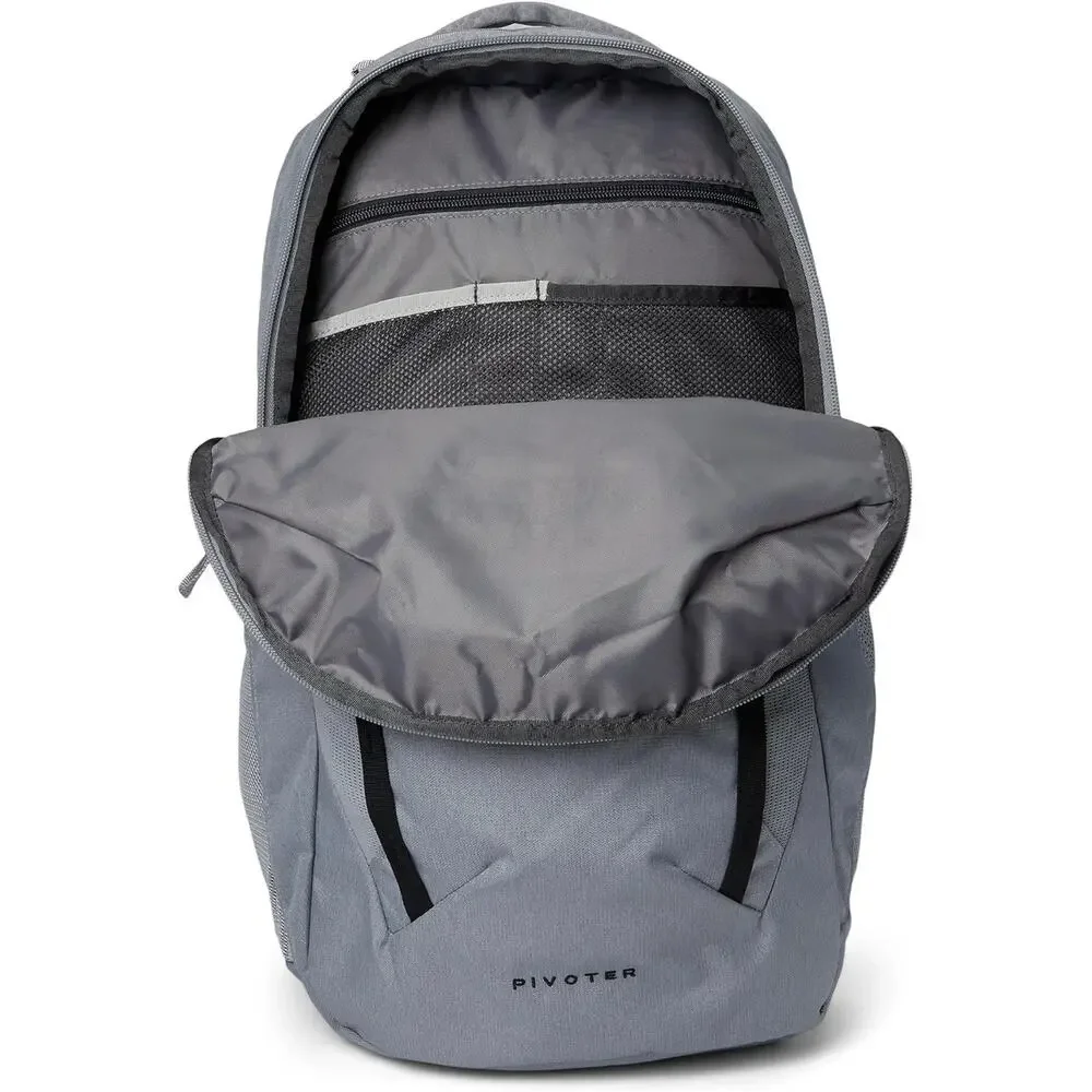 The North Face Pivoter Backpack Daypack - Mid Grey Dark H - 29L NWT Brand New